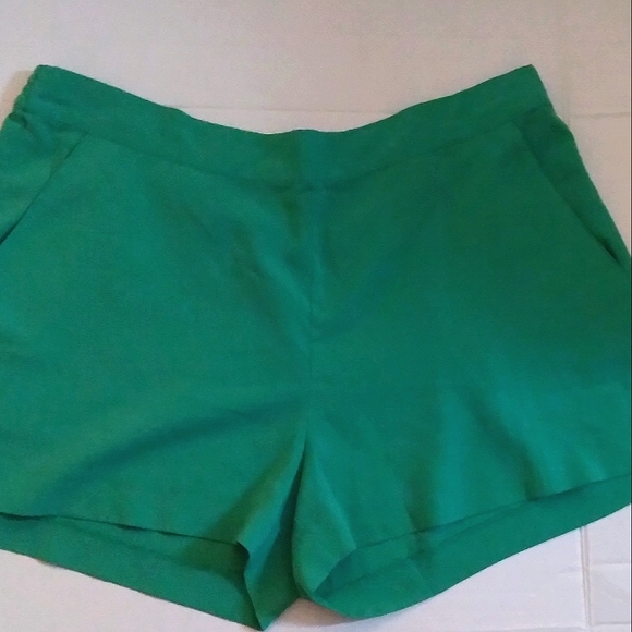 NWOT BP. Women's Plus Size Light Green Lightweight Slip On Shorts XL - Picture 11 of 13